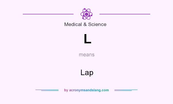What does L mean? It stands for Lap