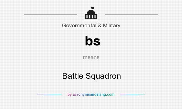 What does bs mean? It stands for Battle Squadron