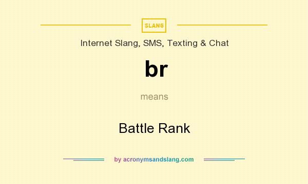 What does br mean? It stands for Battle Rank