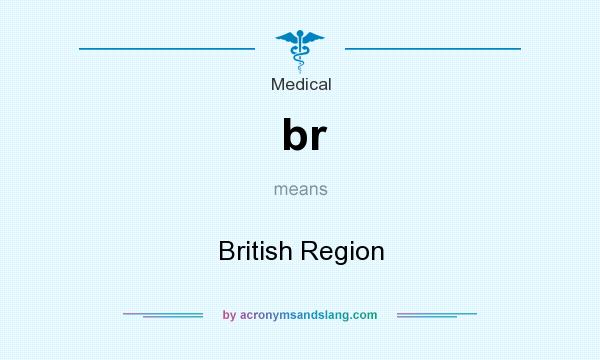 What does br mean? It stands for British Region