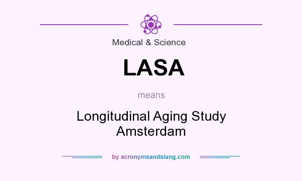What does LASA mean? It stands for Longitudinal Aging Study Amsterdam