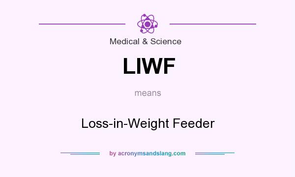 What does LIWF mean? It stands for Loss-in-Weight Feeder
