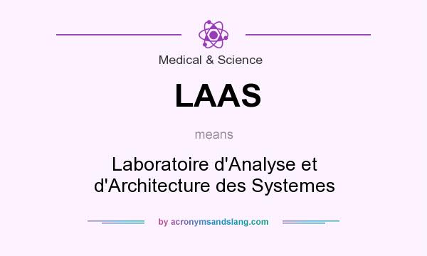 What does LAAS mean? It stands for Laboratoire d`Analyse et d`Architecture des Systemes