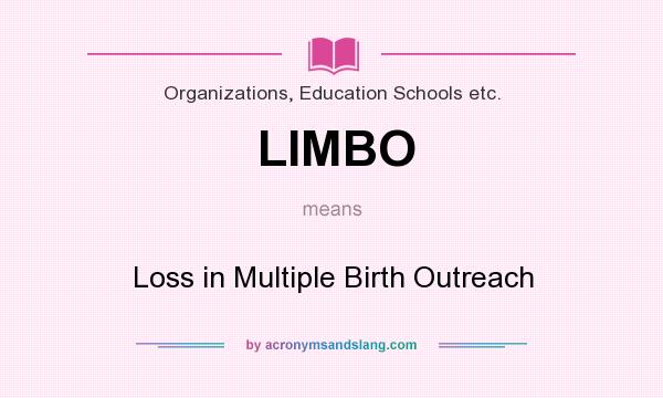 What does LIMBO mean? It stands for Loss in Multiple Birth Outreach