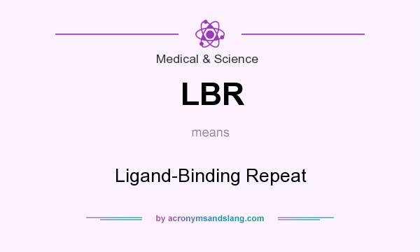What does LBR mean? It stands for Ligand-Binding Repeat