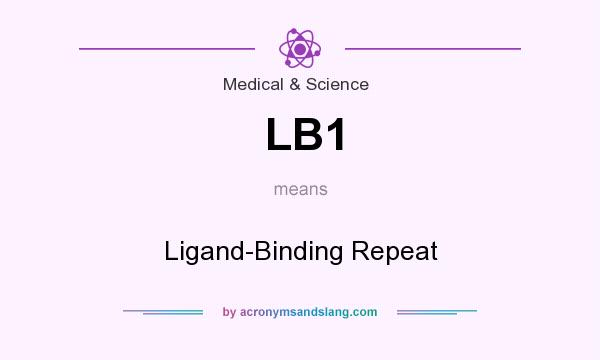 What does LB1 mean? It stands for Ligand-Binding Repeat