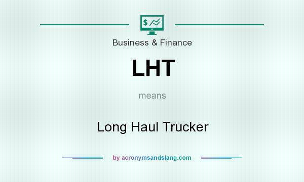 What does LHT mean? It stands for Long Haul Trucker
