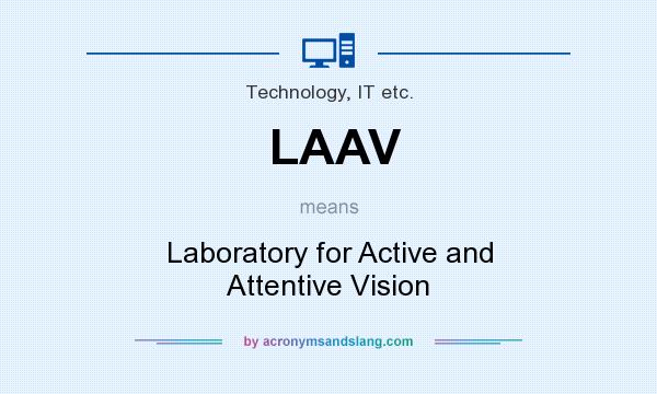 What does LAAV mean? It stands for Laboratory for Active and Attentive Vision
