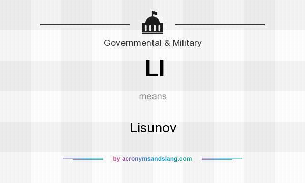 What does LI mean? It stands for Lisunov