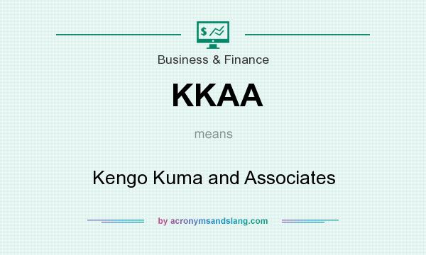 What does KKAA mean? It stands for Kengo Kuma and Associates