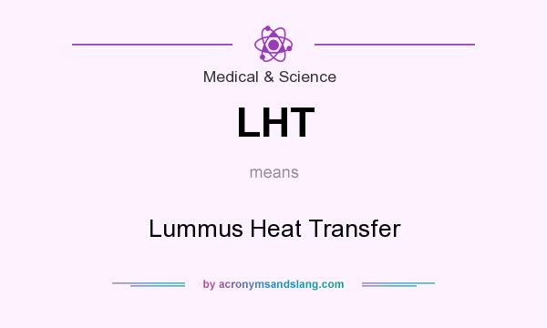 What does LHT mean? It stands for Lummus Heat Transfer