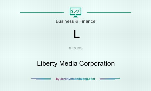 What does L mean? It stands for Liberty Media Corporation