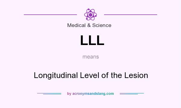 What does LLL mean? It stands for Longitudinal Level of the Lesion