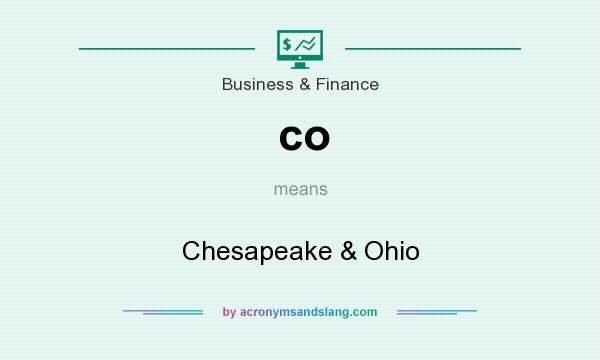 What does co mean? It stands for Chesapeake & Ohio