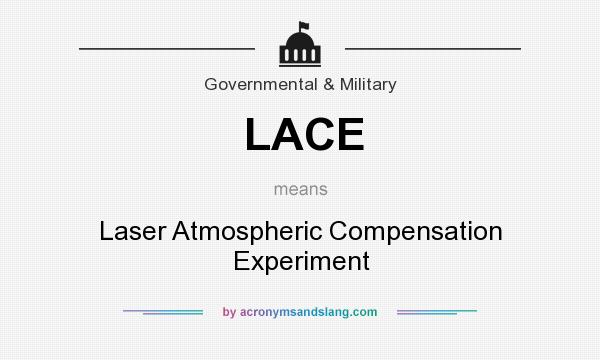 What does LACE mean? It stands for Laser Atmospheric Compensation Experiment