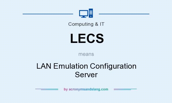 What does LECS mean? It stands for LAN Emulation Configuration Server