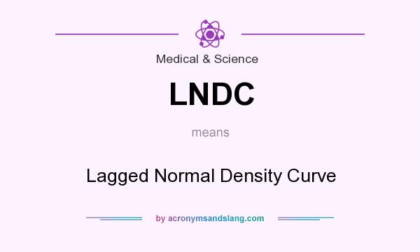What does LNDC mean? It stands for Lagged Normal Density Curve