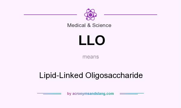 What does LLO mean? It stands for Lipid-Linked Oligosaccharide