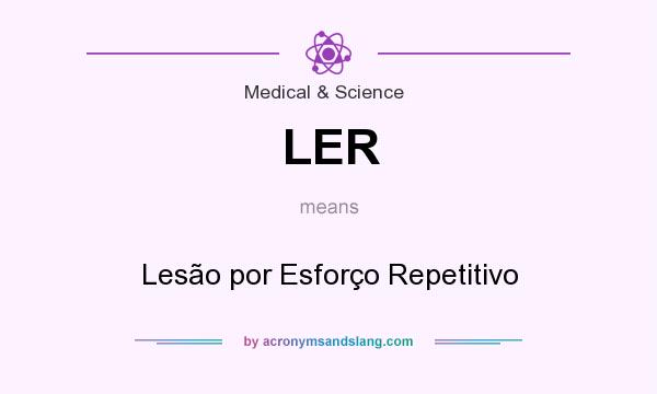 What does LER mean? It stands for Lesão por Esforço Repetitivo