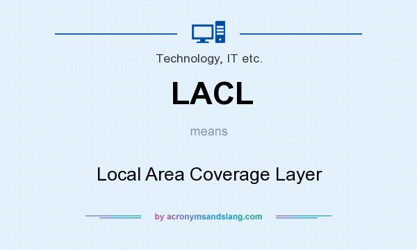 What does LACL mean? It stands for Local Area Coverage Layer