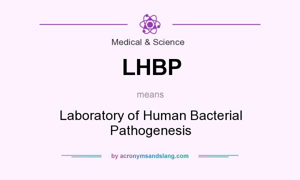 What does LHBP mean? It stands for Laboratory of Human Bacterial Pathogenesis