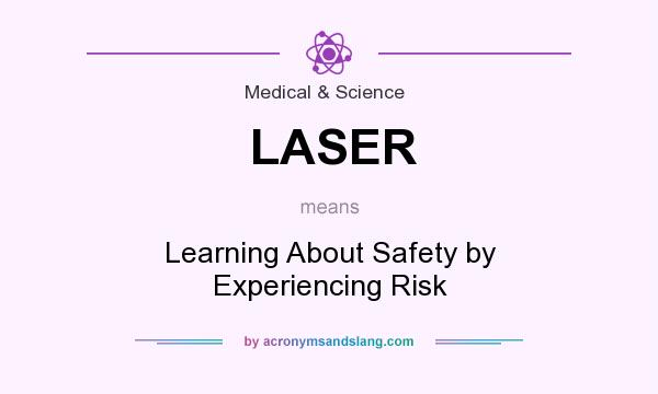 What does LASER mean? It stands for Learning About Safety by Experiencing Risk