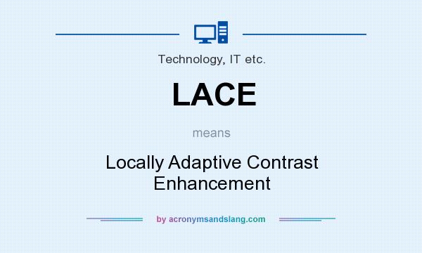 What does LACE mean? It stands for Locally Adaptive Contrast Enhancement