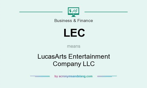 What does LEC mean? It stands for LucasArts Entertainment Company LLC