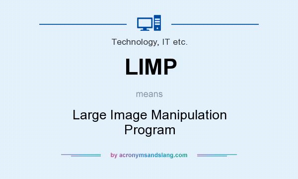 What does LIMP mean? It stands for Large Image Manipulation Program