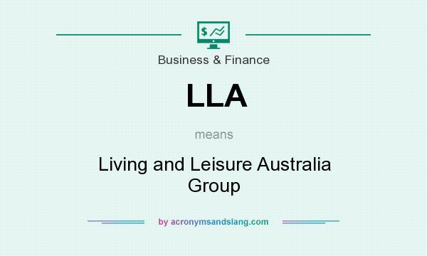 What does LLA mean? It stands for Living and Leisure Australia Group