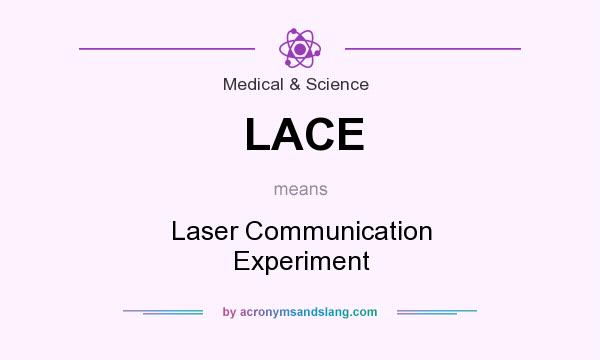 What does LACE mean? It stands for Laser Communication Experiment
