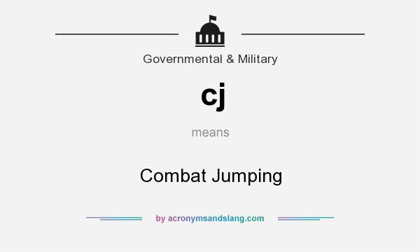 What does cj mean? It stands for Combat Jumping