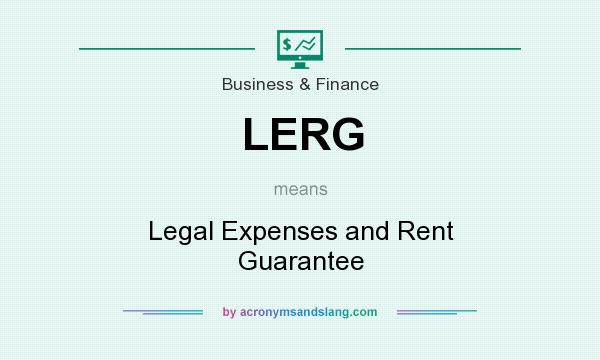 What does LERG mean? It stands for Legal Expenses and Rent Guarantee