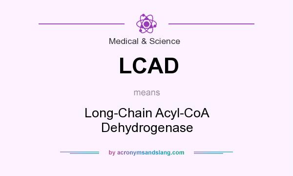 What does LCAD mean? It stands for Long-Chain Acyl-CoA Dehydrogenase