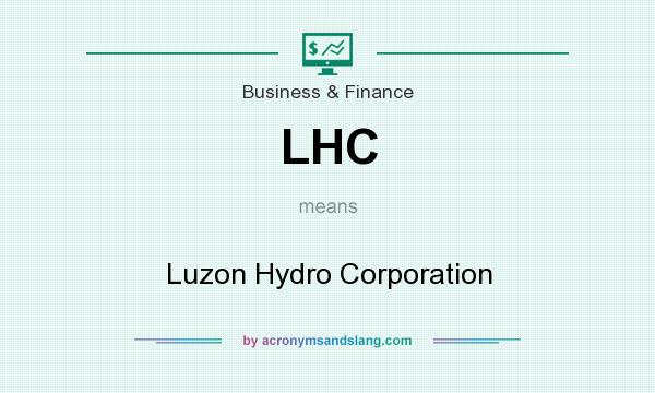 What does LHC mean? It stands for Luzon Hydro Corporation