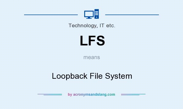 What does LFS mean? It stands for Loopback File System