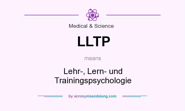 What does LLTP mean? It stands for Lehr-, Lern- und Trainingspsychologie