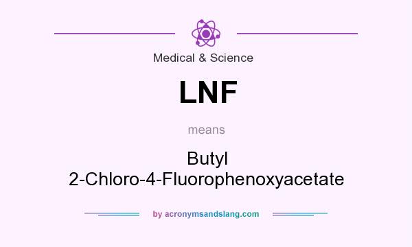 What does LNF mean? It stands for Butyl 2-Chloro-4-Fluorophenoxyacetate