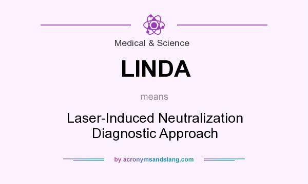 What does LINDA mean? It stands for Laser-Induced Neutralization Diagnostic Approach