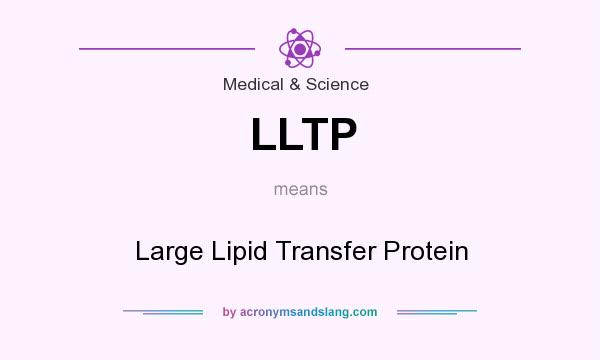 What does LLTP mean? It stands for Large Lipid Transfer Protein