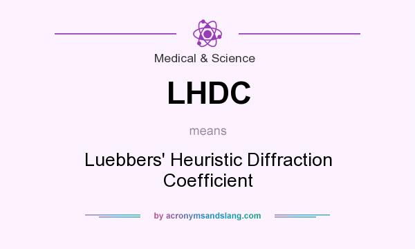 What does LHDC mean? It stands for Luebbers` Heuristic Diffraction Coefficient