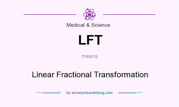 What does LFT mean? It stands for Linear Fractional Transformation