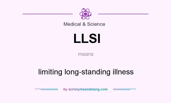 What does LLSI mean? It stands for limiting long-standing illness