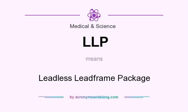 What does LLP mean? It stands for Leadless Leadframe Package
