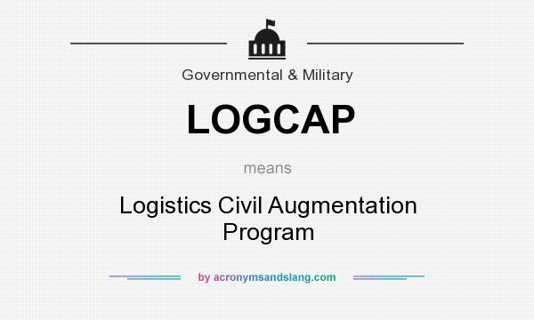 What does LOGCAP mean? It stands for Logistics Civil Augmentation Program