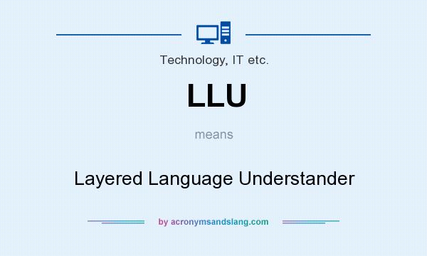 What does LLU mean? It stands for Layered Language Understander