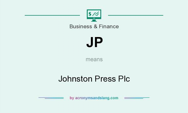 What does JP mean? It stands for Johnston Press Plc