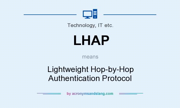 What does LHAP mean? It stands for Lightweight Hop-by-Hop Authentication Protocol