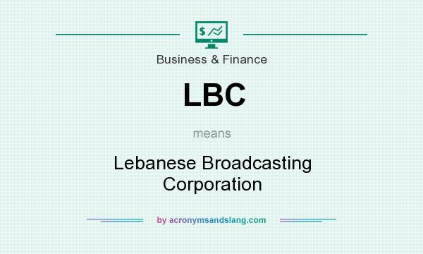 What does LBC mean? It stands for Lebanese Broadcasting Corporation