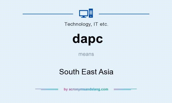 What does dapc mean? It stands for South East Asia